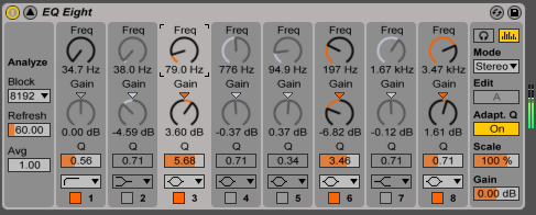 EQ EIGHT ABLETON LIVE