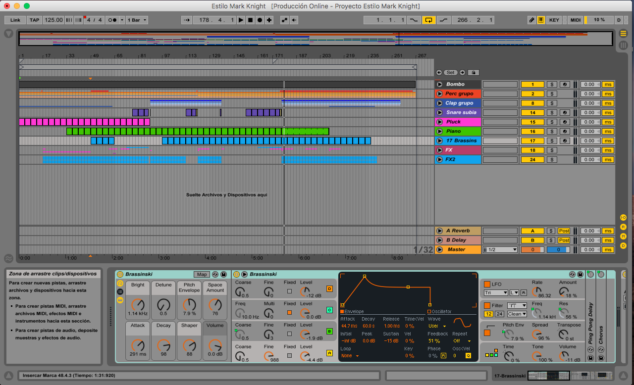 Proyecto Ableton Live Producci N Online