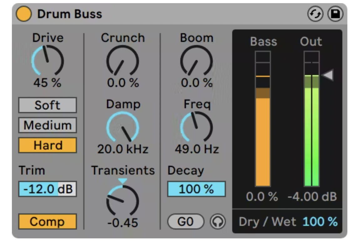 drum buss ableton