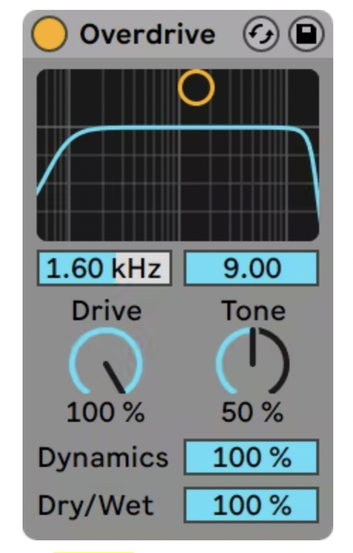 overdrive ableton