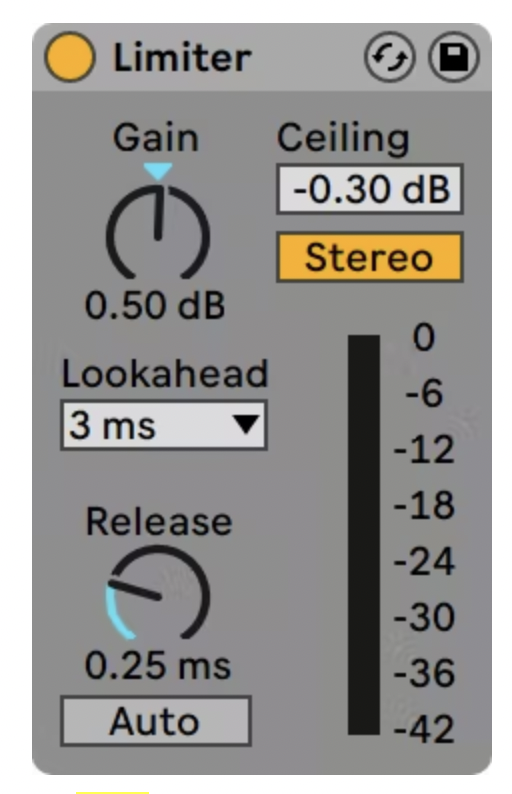 limitador ableton