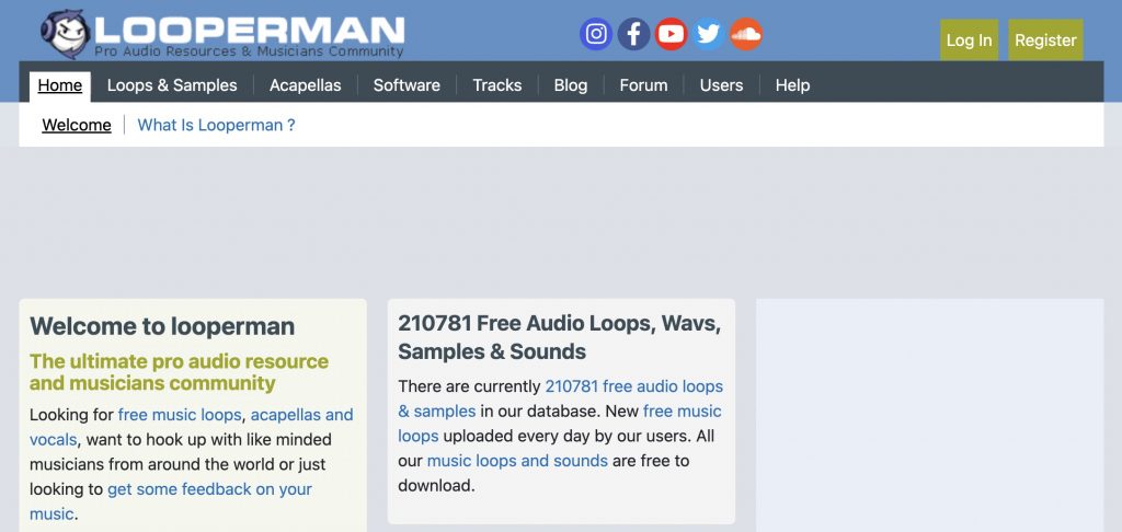 Looperman Samples 6 Webs TOP para Descargar Samples GRATIS - Producción Online